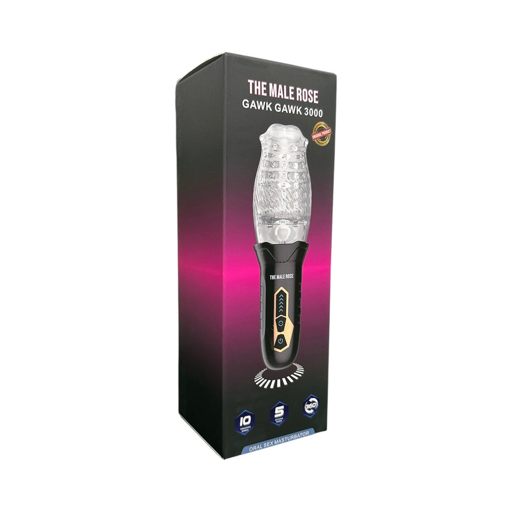10-mode vibration stroker for intense solo pleasure