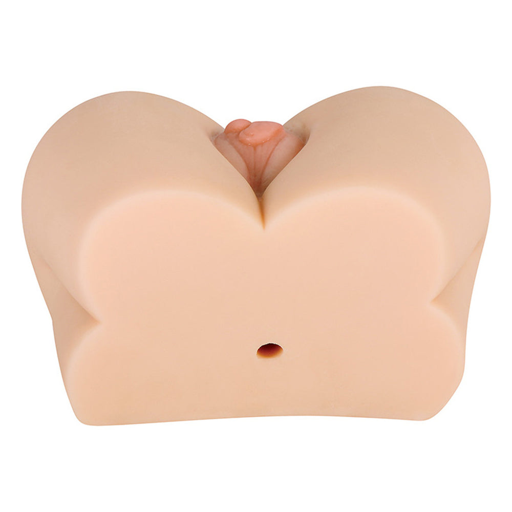 Two-pound realistic sex toy with ergonomic grip