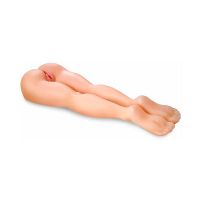 Squeezable thighs and buttocks with lifelike skin texture