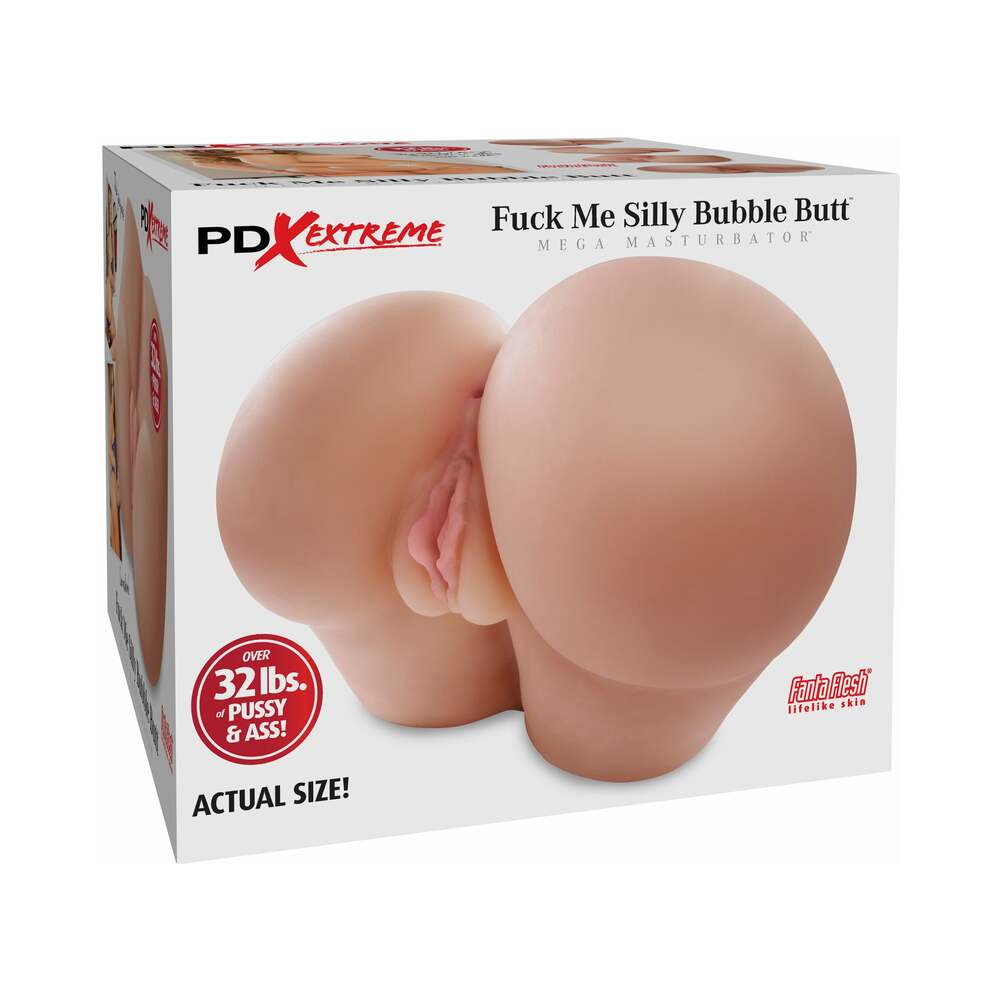 Full-size Fuck Me Silly Bubble Butt masturbator with realistic cheeks