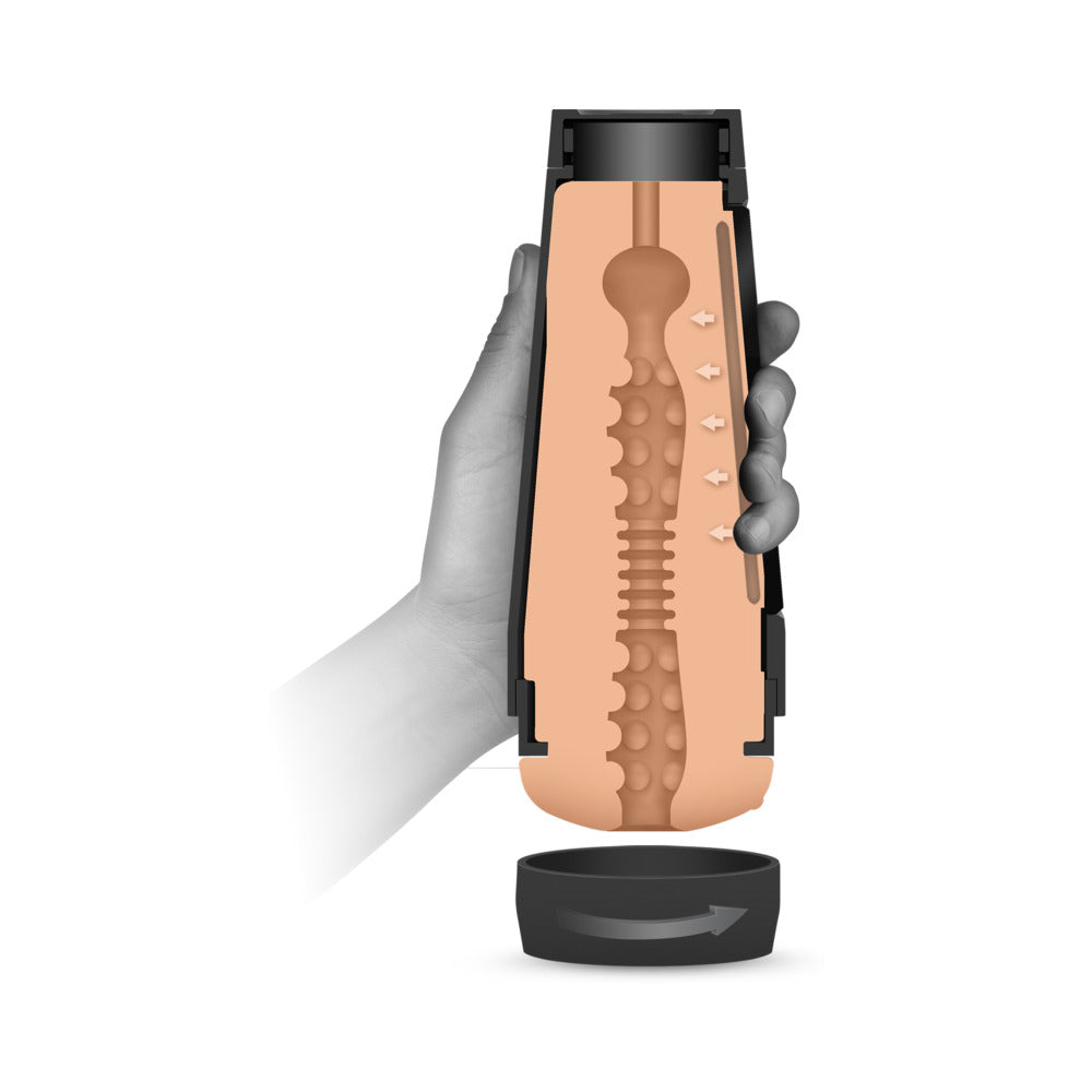 Close-up of textured ULTRASKYN sleeve interior