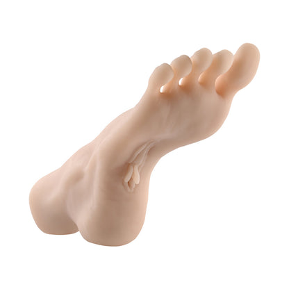 Foot stroker made of body-safe, latex-free TPE material