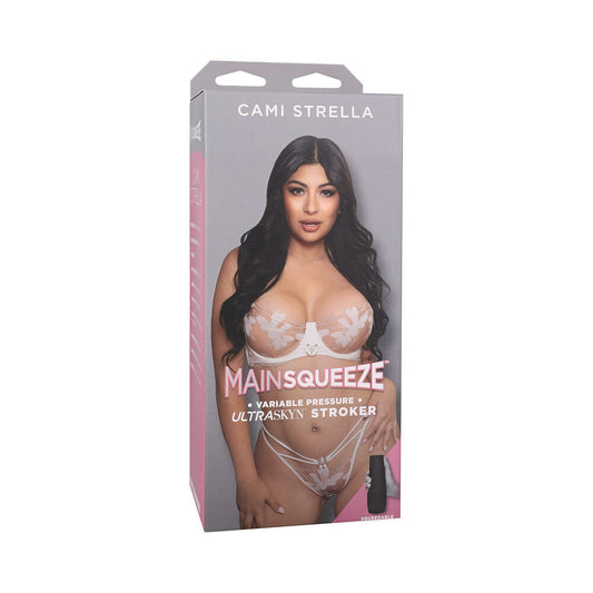 Cami Strella ULTRASKYN pocket pussy stroker in vanilla beige tone