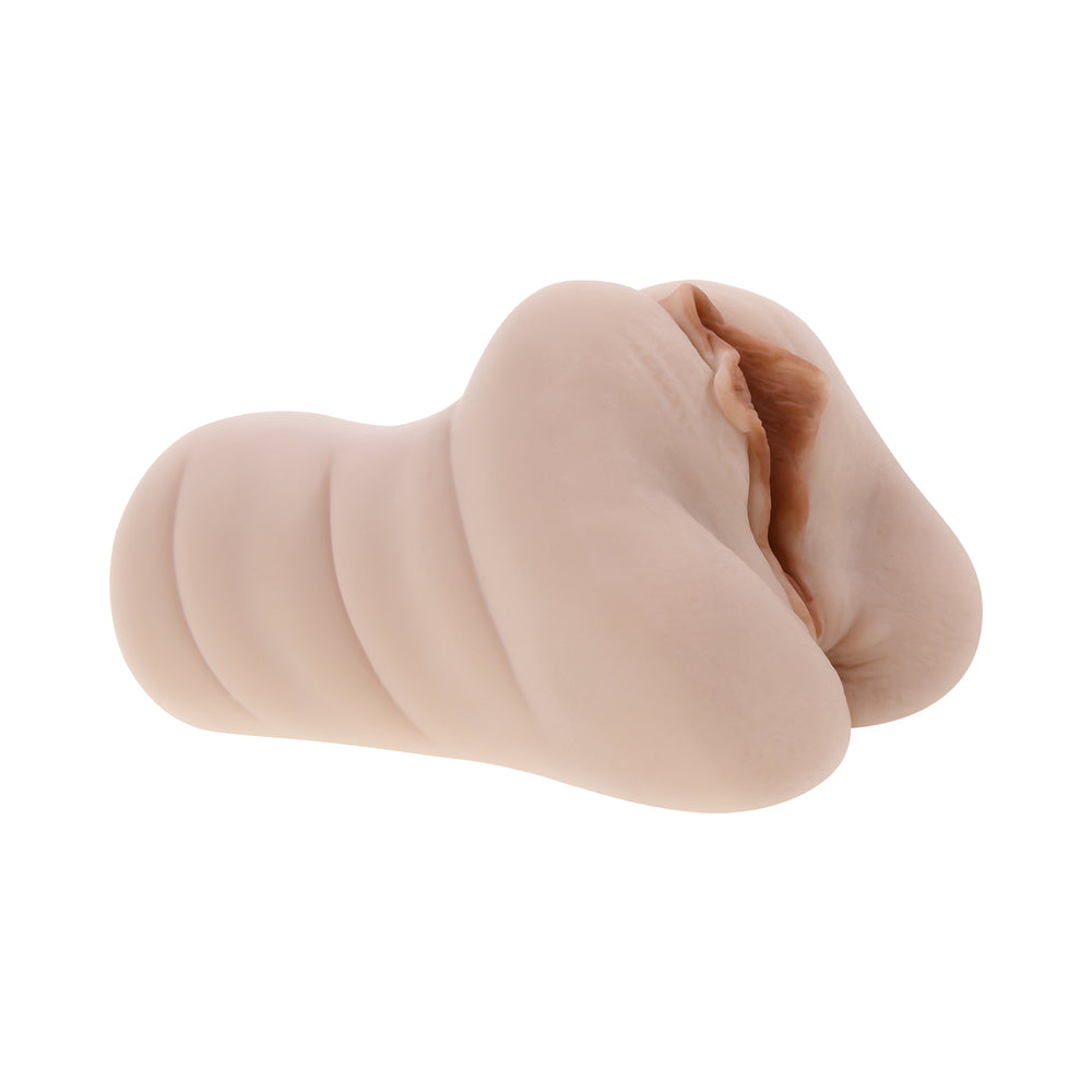 Realistic porn star stroker with removable ABS case